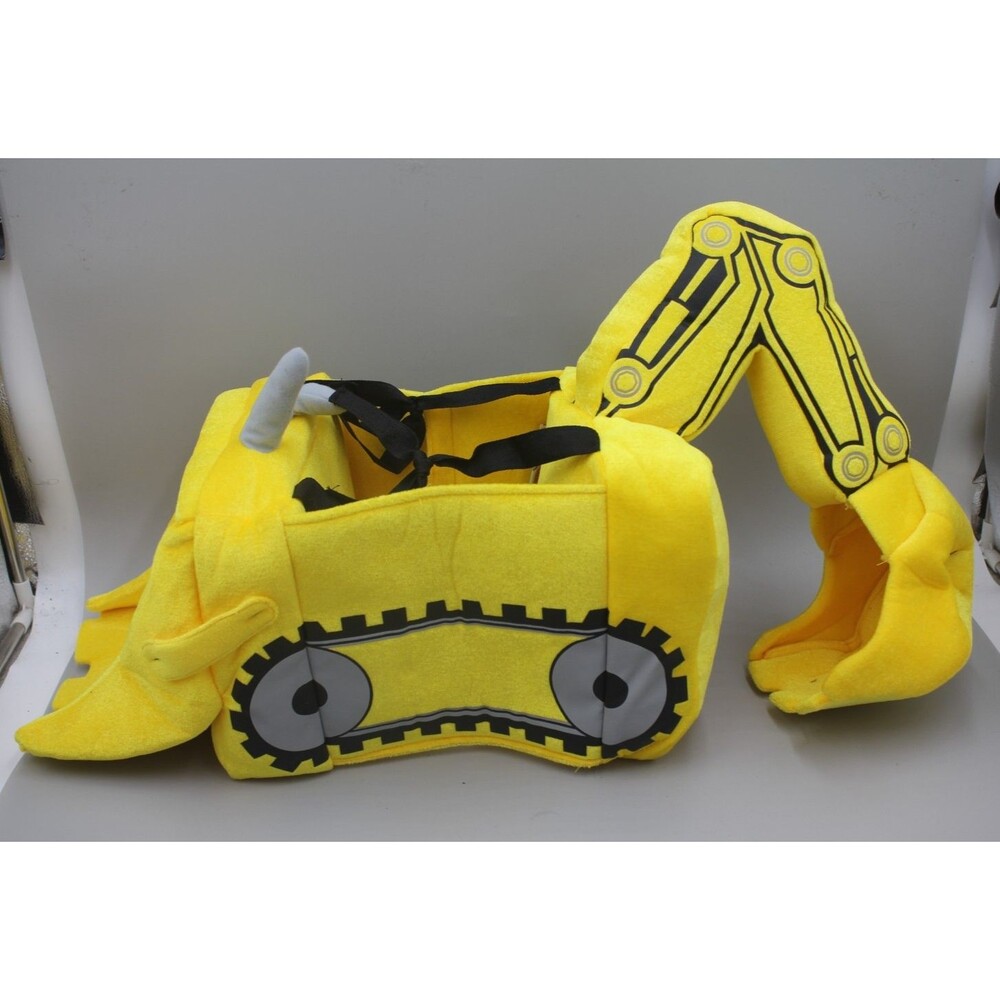 I Want To Be Excavator Toddler Costume Very Nice (Missing Hard Hat) Construction